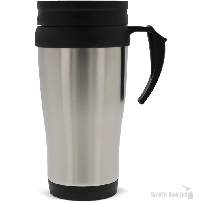Auto thermosbeker (350 ml) Zilver