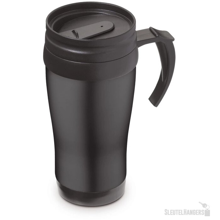 Auto thermosbeker (350 ml) Zwart