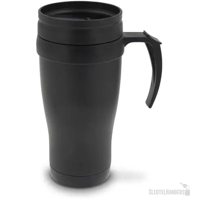 Auto thermosbeker (350 ml) Zwart