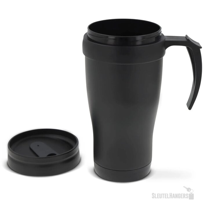 Auto thermosbeker (350 ml) Zwart