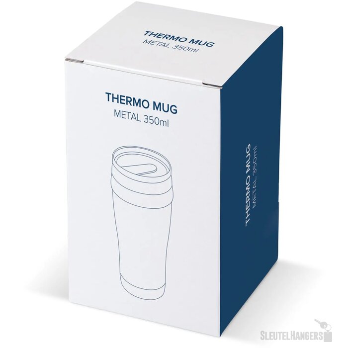 Auto thermosbeker (350 ml) Wit