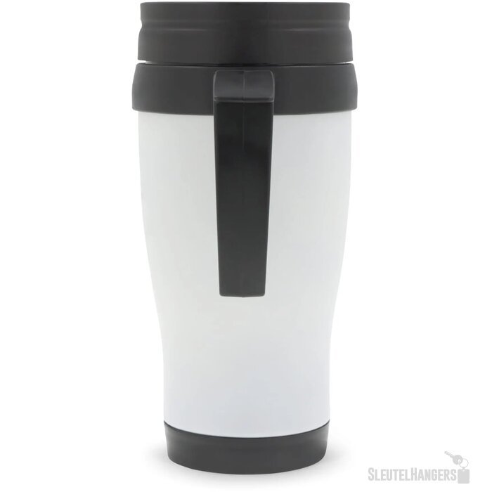 Auto thermosbeker (350 ml) Wit