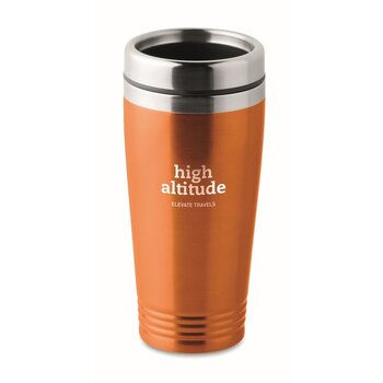 Geïsoleerde reisbeker (400 ml) Oranje Geïsoleerde reisbeker (400 ml) Oranje