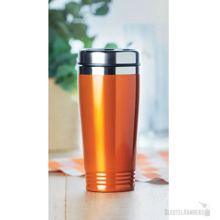 Geïsoleerde reisbeker (400 ml) Oranje 400 ml