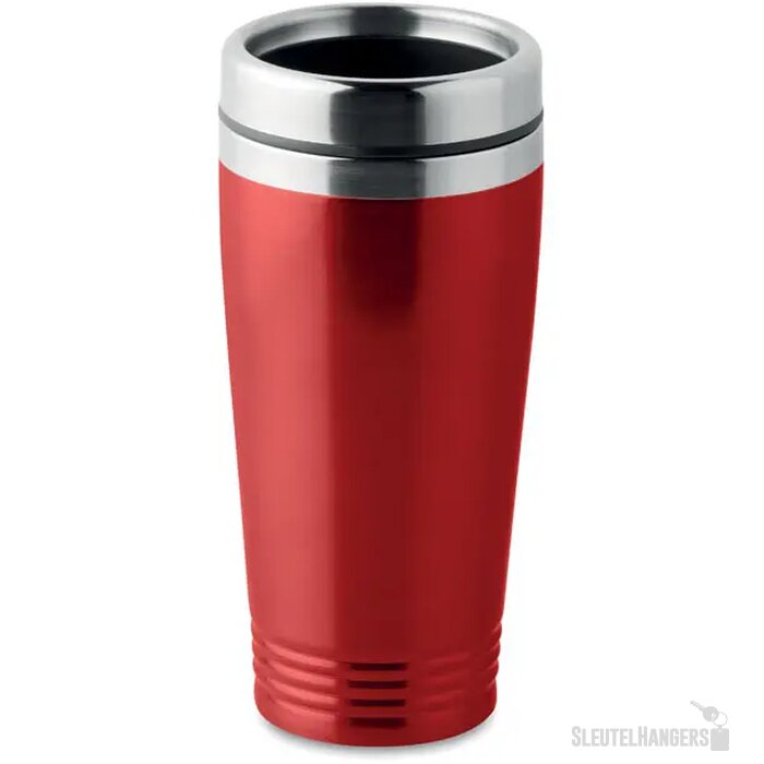 Geïsoleerde reisbeker (400 ml) Rood 400 ml