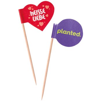 Cocktailprikker in gestanste vorm Cocktailprikker in gestanste vorm