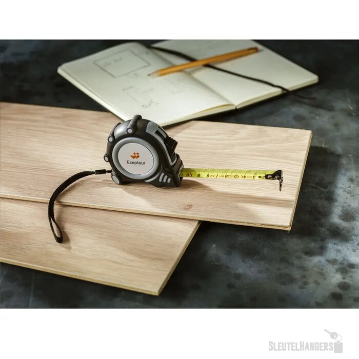 Rcs Recycled 5 Meter Rolmaat Grijs