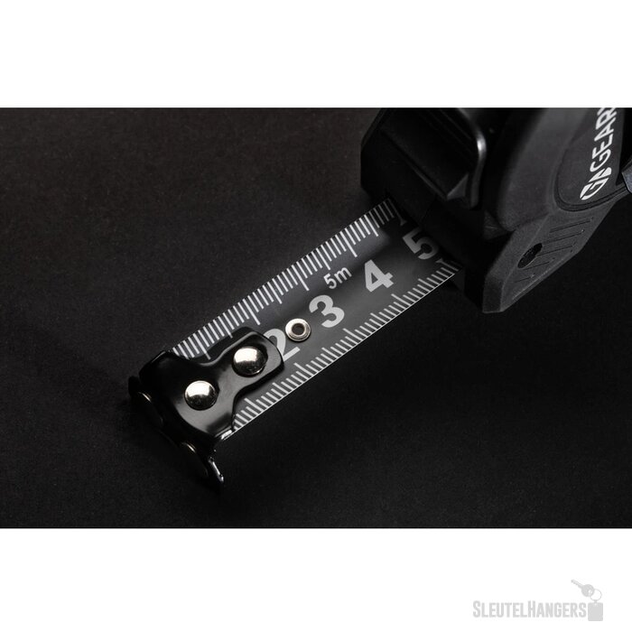 Gear X 5M meetlint met snel/langzaam retract zwart
