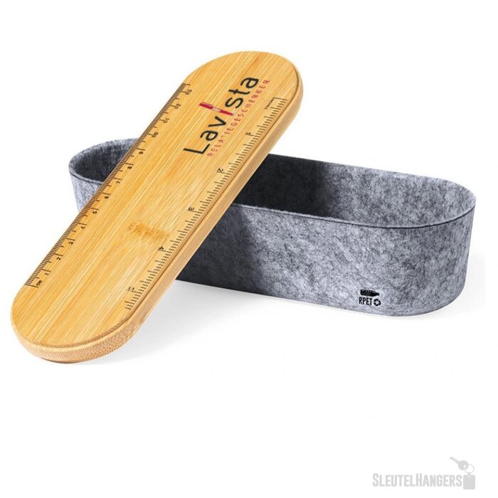 Pennendoos met deksel Bruin