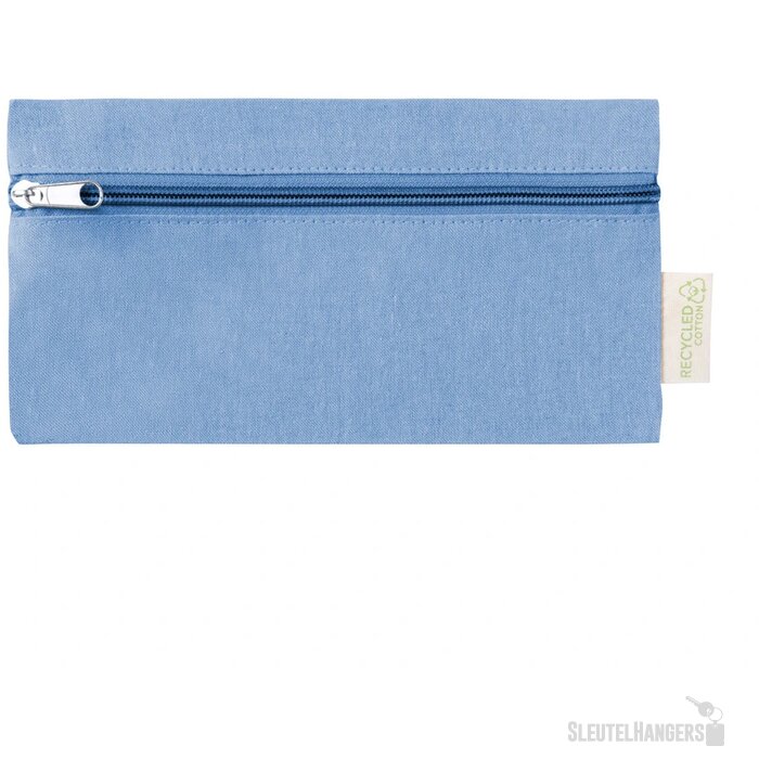 Gerecyclede Katoenen Etui Blauw