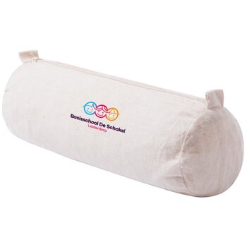 Katoenen Etui Met Rits Beige Katoenen Etui Met Rits Beige