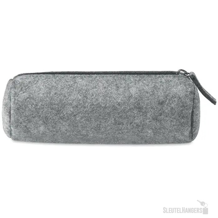 Vilten etui Grijs