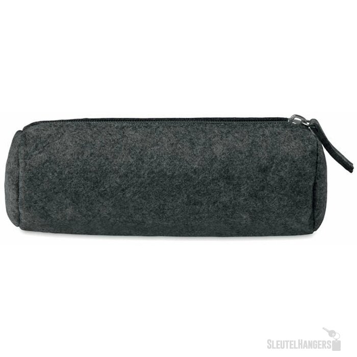 Vilten etui Grijs