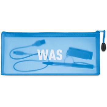 Doorzichtige etui Blauw