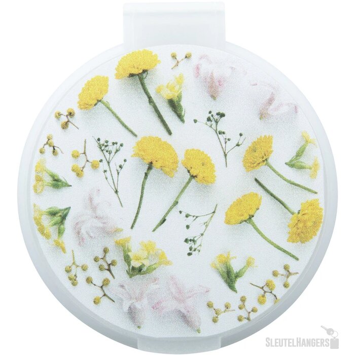 Klapspiegeltje in zakformaat Wit