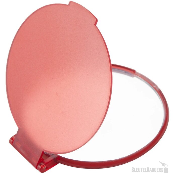 Klapspiegeltje in zakformaat Rood