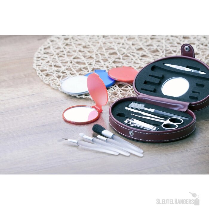 Klapspiegeltje in zakformaat Rood