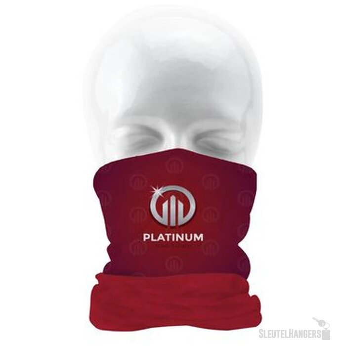 Bandana Fleece Multifunctionele Sjaal Rood