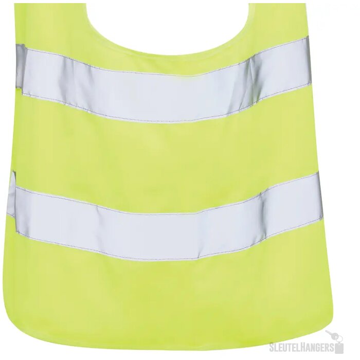 GRS gerecycled PET reflecterend veiligheidsvest geel