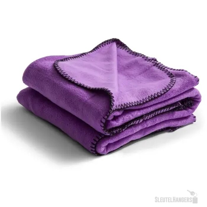 Plaid met stiksels Lichtpaars