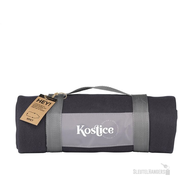 Superzacht Rpet Fleecedeken Zwart