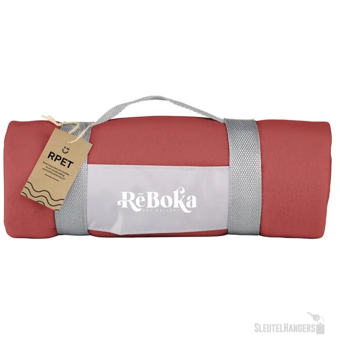 Superzacht Rpet Fleecedeken Rood