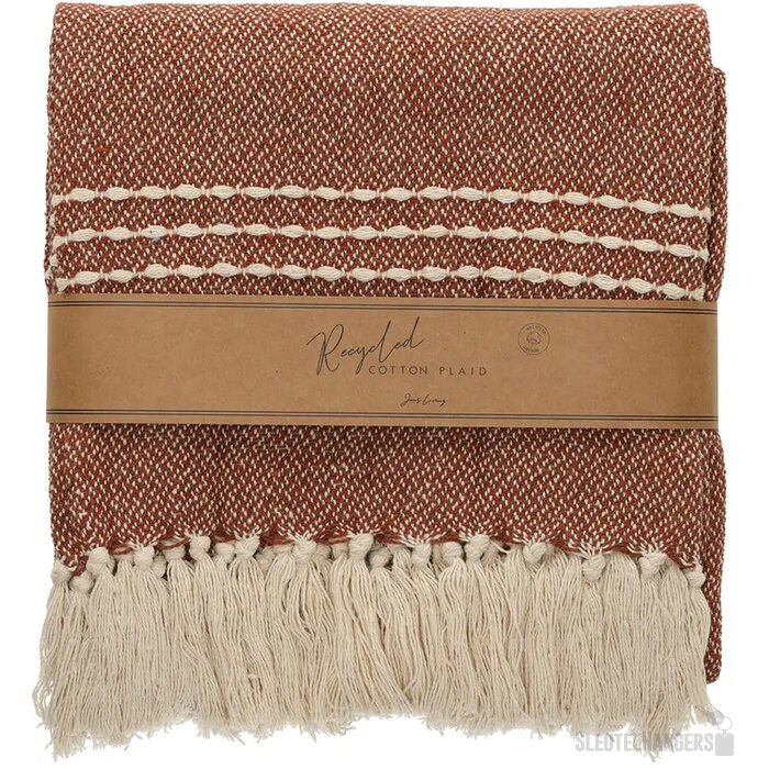 JENS Living Recycled Cotton Plaid Juul Roest