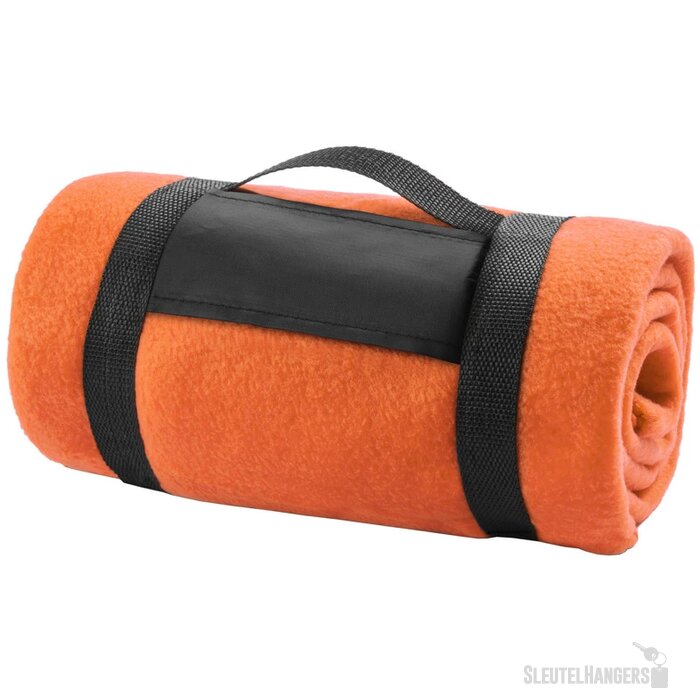 Mountain Fleecedeken Oranje