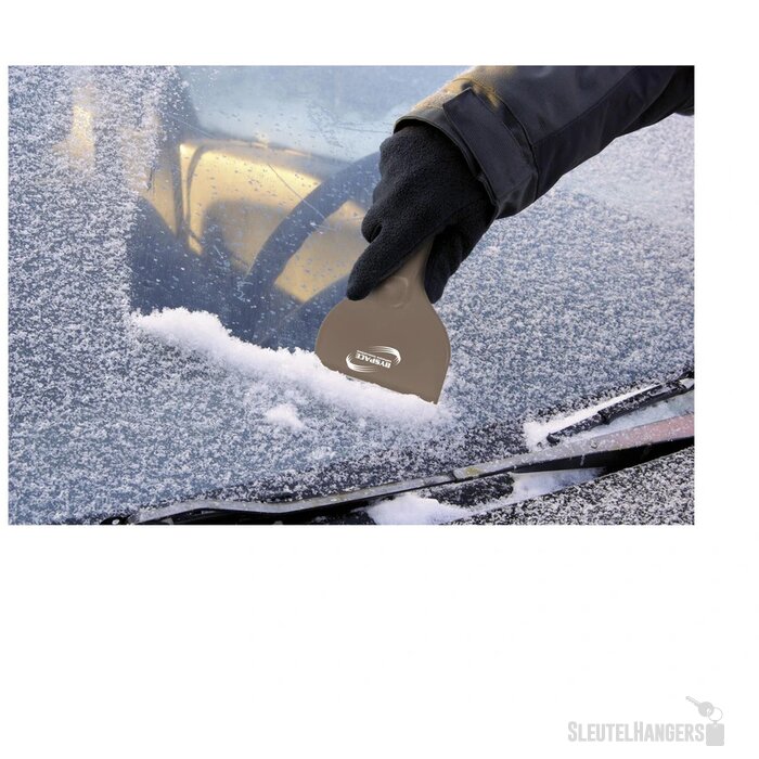 Stevige Ijskrabber Met Handvat Zwart