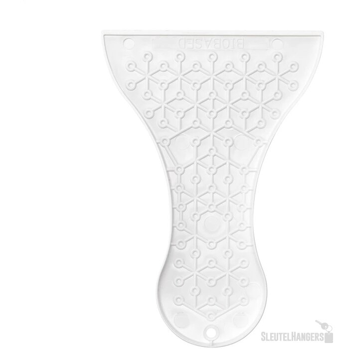 Recycled Social Plastic Ijskrabber Wit