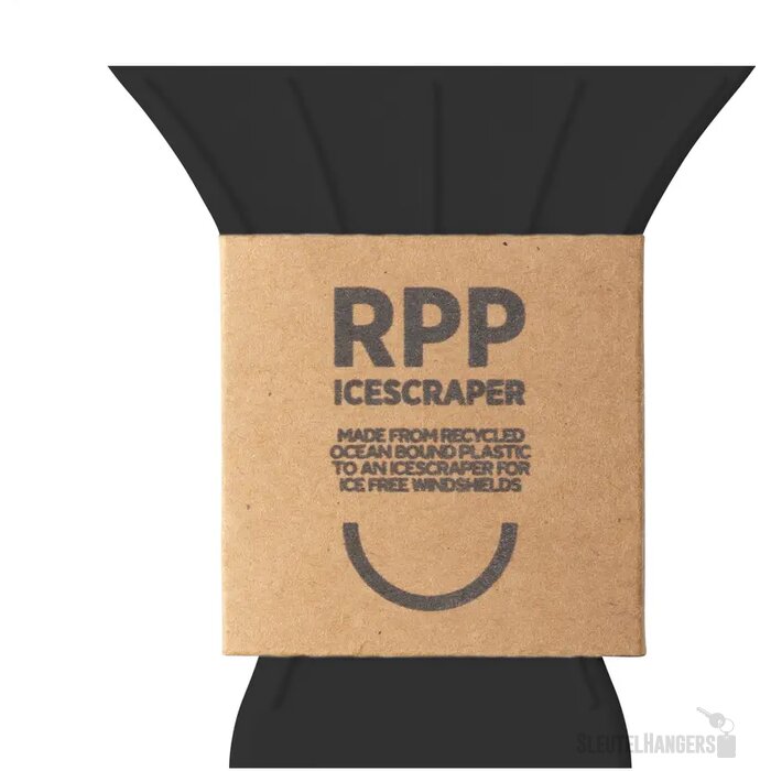 Recycled Social Plastic Ijskrabber Zwart
