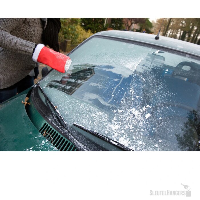 Ijskrabbers Met Handschoen Rood