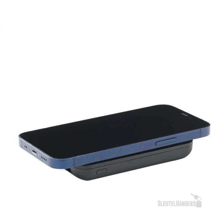 Powerbank Met Draadloze Oplader (5000 Mah) Zwart