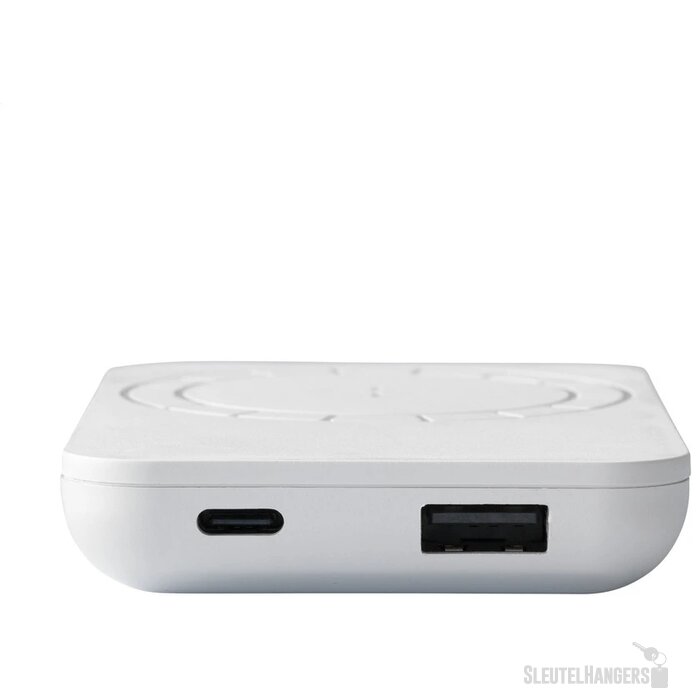 Powerbank Met Draadloze Oplader (5000 Mah) Wit