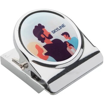 Metalen Magneetclip Zilver