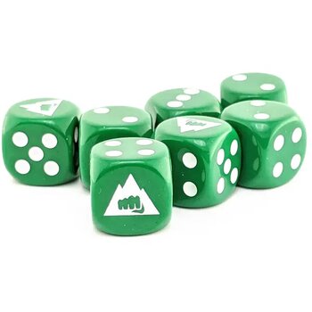 Kunststof dobbelstenen