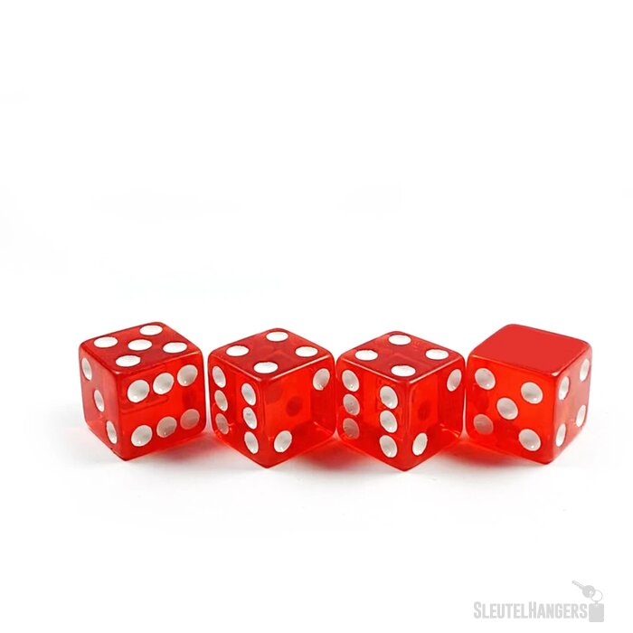 Kunststof dobbelstenen