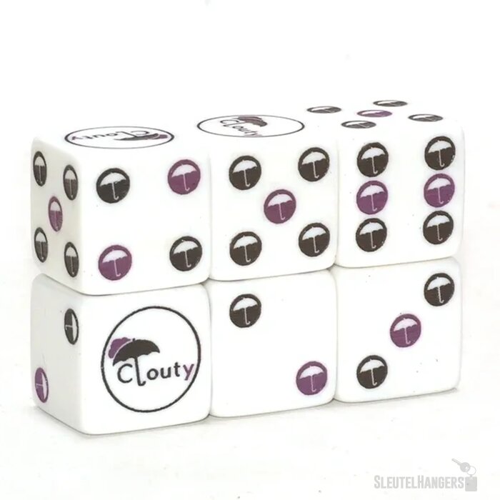 Kunststof dobbelstenen