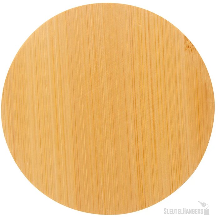 Ronde Onderzetter Van Bamboe Naturel