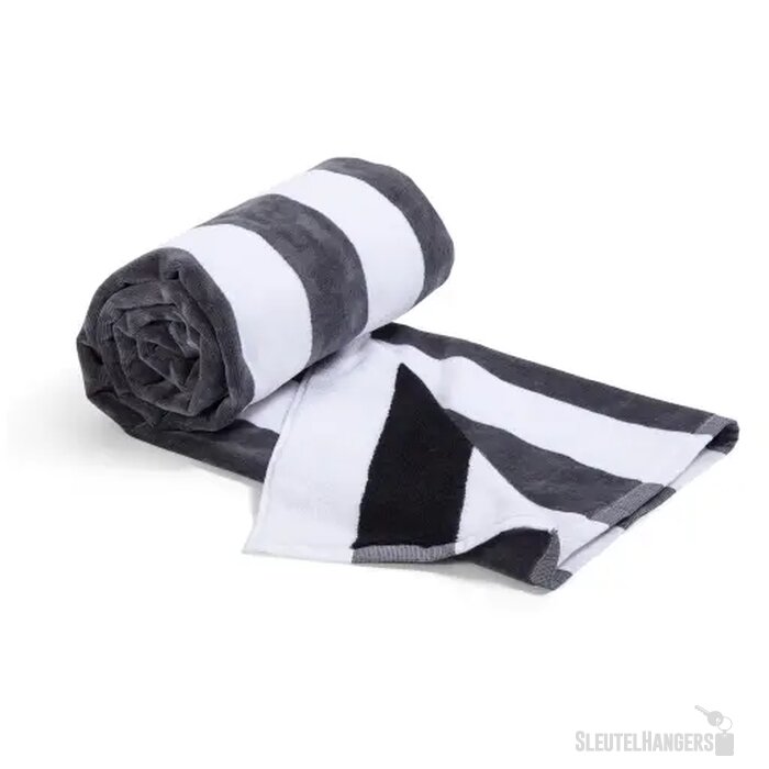 Lord Nelson strandhanddoek (80 x 160 cm) Zwart