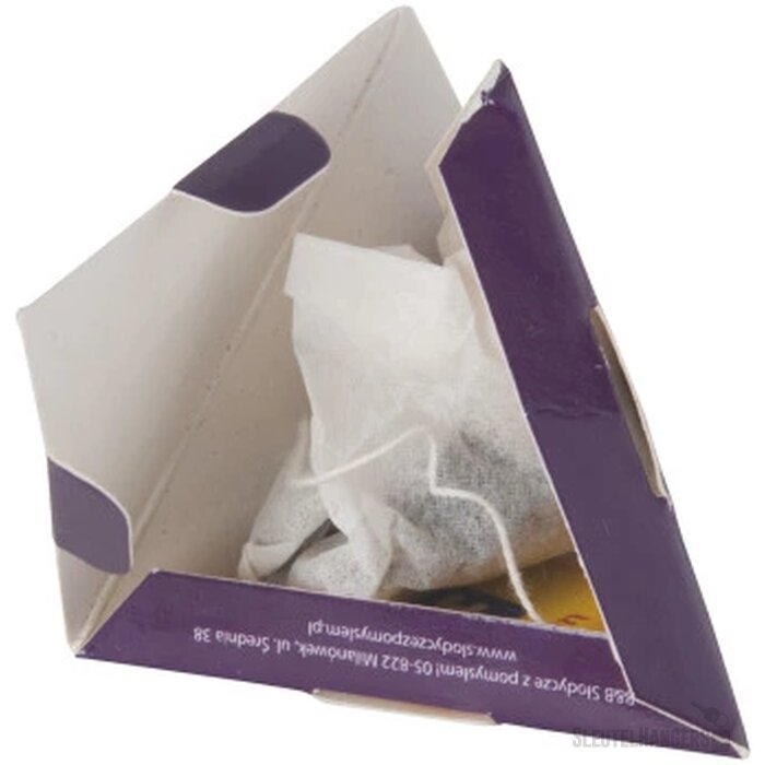 Piramide theezakje in bedrukt doosje Custom Made