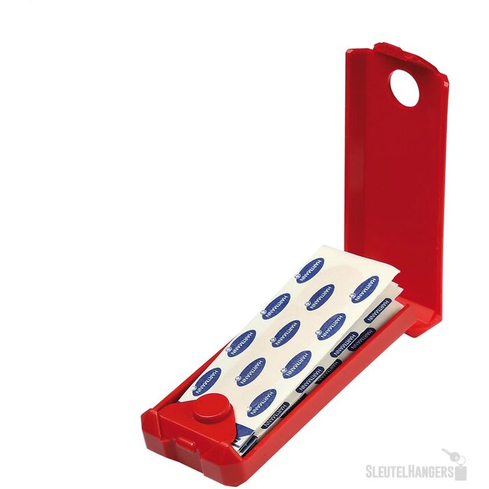 Pleisterdoosje Met 10 Pleisters Rood