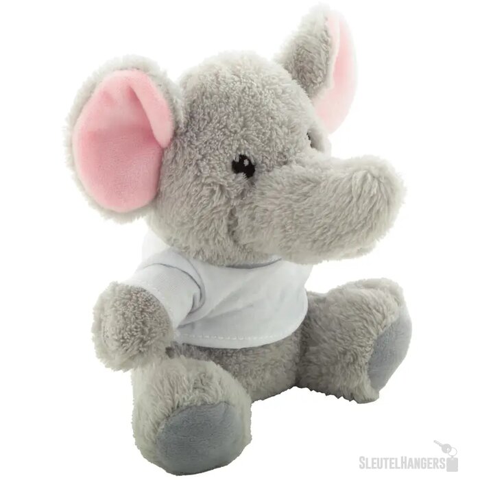 Rpet Pluche Olifant Grijs