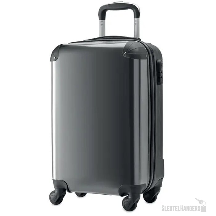 Luxe trolley met cijferslot Zwart