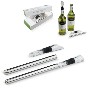 Wijnkoeler stick Zilver