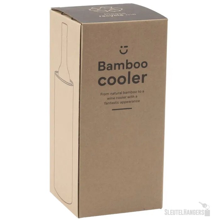 Bamboe Wijnkoeler Bruin