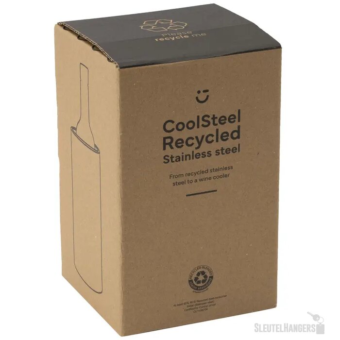 Gerecycled Rvs Wijnkoeler Zwart