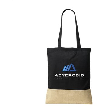 Combi Organic Shopper (160 G/M²) Tas Zwart Combi Organic Shopper (160 G/M²) Tas Zwart