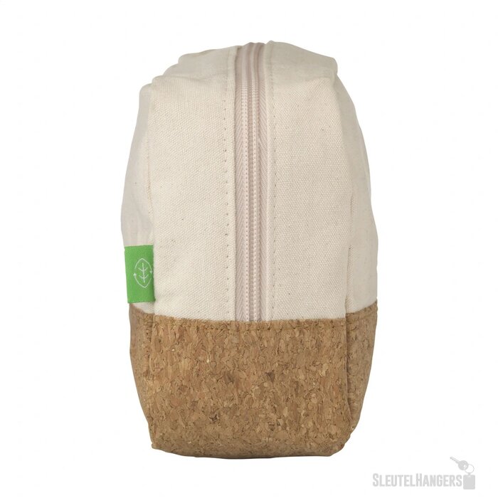 Eco Cork Cosmetic Bag Toilettas Naturel