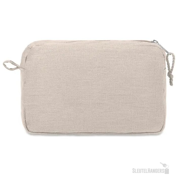 Hennep toilettas Naima cosmetic beige